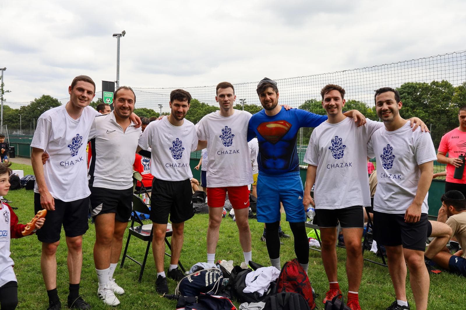 Chazak community at sports event